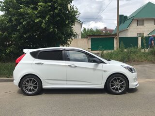 2015 Hyundai Solaris I Рестайлинг, белый, 1050000 рублей, вид 3