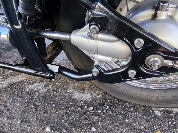 2003 Yamaha XVS400 Drag Star, синий, 350000 рублей - вид 13