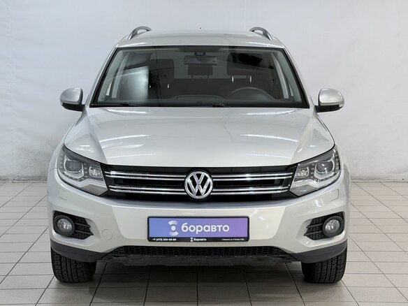 2012 Volkswagen Tiguan I Рестайлинг, серебристый - вид 3
