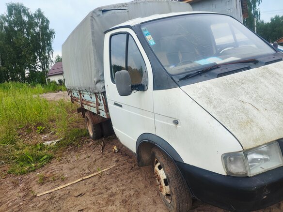 2001 ГАЗ ГАЗель (3302), белый, 120000 рублей - вид 1