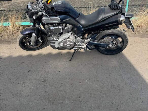 2005 Yamaha MT-01, фиолетовый, 750000 рублей - вид 2