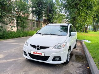 2010 Mazda 5 I (CR) Рестайлинг, белый, 880000 рублей, вид 1