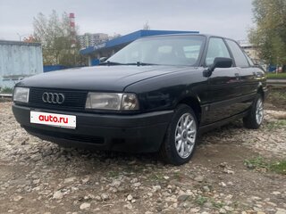 1988 Audi 80 IV (B3), чёрный, 150000 рублей, вид 1