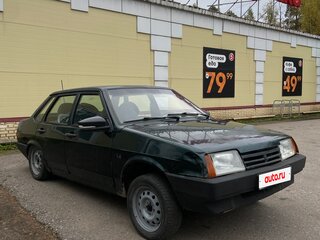 2003 Lada (ВАЗ) 21099, зелёный, 75000 рублей, вид 5