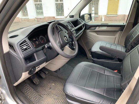 2015 Volkswagen Caravelle T6, серебристый - вид 6