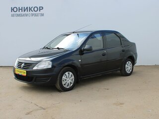 2011 Renault Logan I Рестайлинг, чёрный, 340000 рублей, вид 1