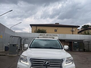 2013 Lexus LX 570 III Рестайлинг, белый, 5400000 рублей, вид 1