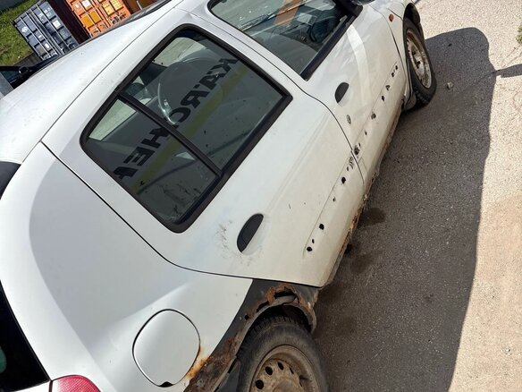 1998 Renault Clio II, белый, 65000 рублей - вид 6