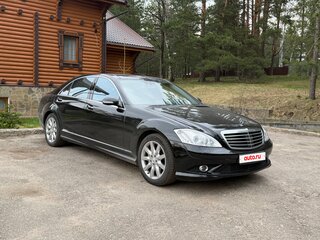 2008 Mercedes-Benz S-Класс 500 Long V (W221), чёрный, 1990000 рублей, вид 1