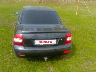 2008 Lada (ВАЗ) Priora I, чёрный, 130000 рублей, вид 3