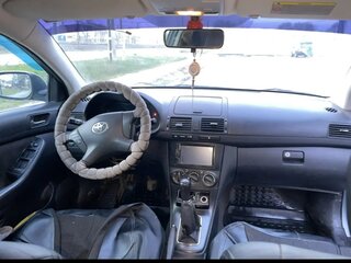 2008 Toyota Avensis II Рестайлинг, серебристый, 620000 рублей, вид 4