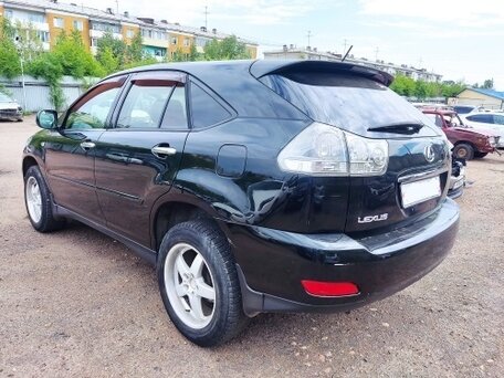 2004 Toyota Harrier II (XU30), чёрный, 760000 рублей, вид 3