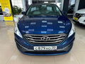 2015 Hyundai Sonata VII (LF), синий - вид 1