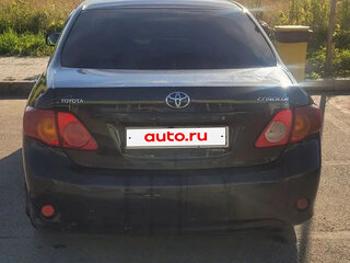 2007 Toyota Corolla X (E140, E150), чёрный, 680000 рублей, вид 4