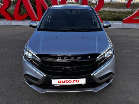 2016 Lada (ВАЗ) XRAY I, серебристый, 720000 рублей, вид 3