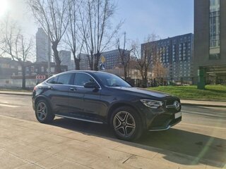 2021 Mercedes-Benz GLC Coupe 300 d I (C253) Рестайлинг, серый, 5500000 рублей, вид 2