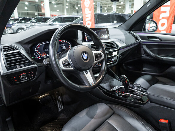 2021 BMW X3 20i xDrive III (G01), серый, 4750900 рублей - вид 16