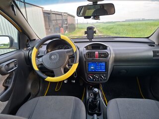 2004 Opel Corsa C Рестайлинг, чёрный, 290000 рублей, вид 5