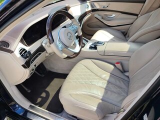 2020 Mercedes-Benz Maybach S-Класс 560 I (X222) Рестайлинг, синий, 7500000 рублей, вид 5
