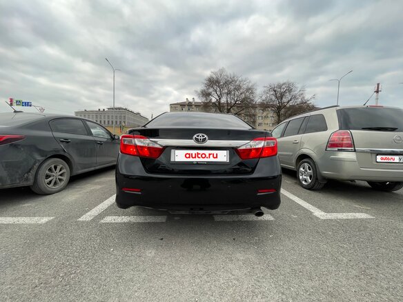 2012 Toyota Camry VII (XV50), чёрный, 1820000 рублей - вид 6