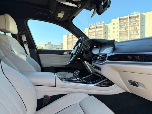 2019 BMW X7 30d I (G07), синий, 7790000 рублей - вид 8