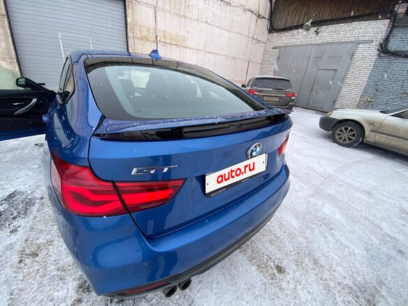 2016 BMW 3 серии Gran Turismo 320d xDrive VI (F3x), синий, 2450000 рублей - вид 4
