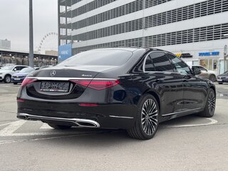 2021 Mercedes-Benz S-Класс 450 Long 4MATIC VII (W223), чёрный, 7700000 рублей, вид 5