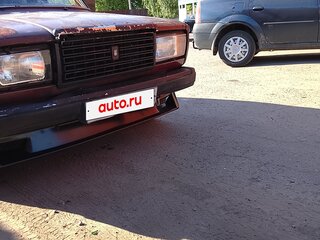 2002 Lada (ВАЗ) 2107, пурпурный, 360000 рублей, вид 1