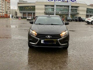 2016 Lada (ВАЗ) Vesta I, чёрный, 580000 рублей, вид 1