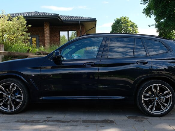 2021 BMW X3 M40i III (G01), чёрный, 6500000 рублей - вид 9