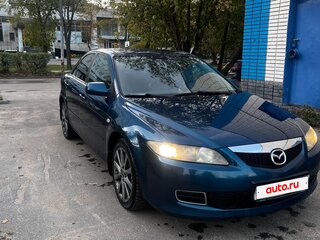2006 Mazda 6 I (GG) Рестайлинг, синий, 520000 рублей, вид 1