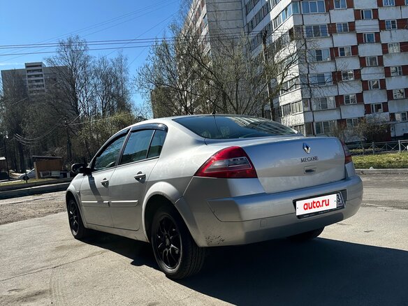 2008 Renault Megane II Рестайлинг, серый, 330000 рублей - вид 5