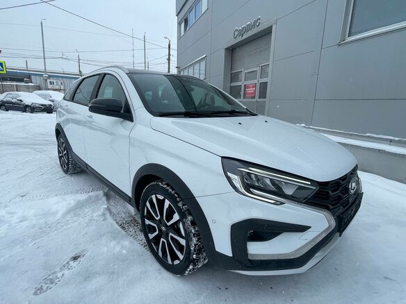 2026 Lada (ВАЗ) Vesta SW Cross I Рестайлинг (NG), белый - вид 10