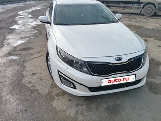 2015 Kia Optima III Рестайлинг, белый, 1450000 рублей, вид 4