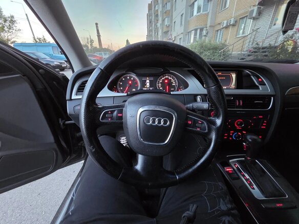 2008 Audi A4 IV (B8), чёрный, 850000 рублей - вид 13