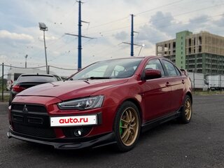 2008 Mitsubishi Lancer X, красный, 850000 рублей, вид 3