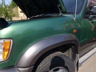 1998 Isuzu Bighorn II, зелёный, 800000 рублей, вид 4