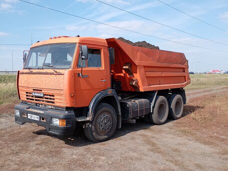 2007 КамАЗ 5511, оранжевый, 1300000 рублей, вид 1