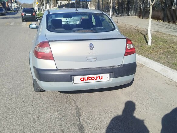 2004 Renault Megane II, серебристый