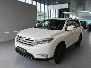 2012 Toyota Highlander II (XU40) Рестайлинг, белый, 1319000 рублей, вид 3