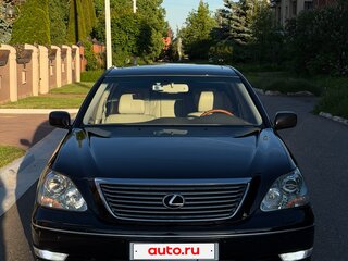 2003 Lexus LS 430 III Рестайлинг, чёрный, 1590000 рублей, вид 2