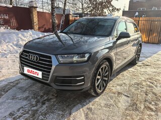 2017 Audi Q7 II (4M), серый, 2990000 рублей, вид 1