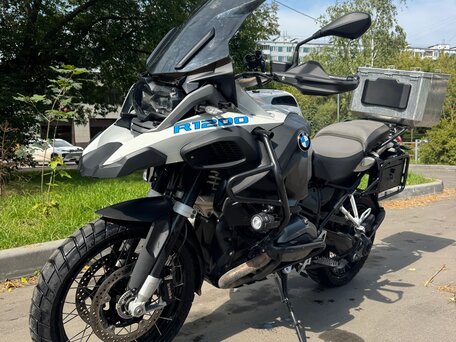 2014 BMW R 1200 GS Adventure, белый, 1100000 рублей, вид 3