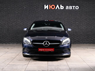 2017 Mercedes-Benz CLA 200 I (C117, X117) Рестайлинг, синий, 1580000 рублей, вид 2