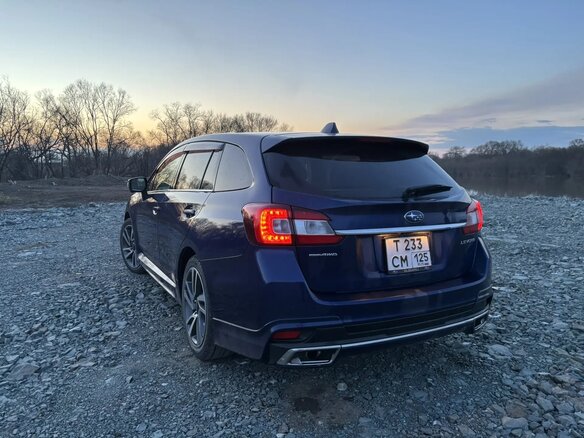2015 Subaru Levorg I, синий, 1300000 рублей - вид 9
