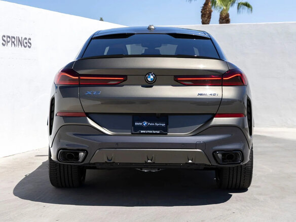 2026 BMW X6 40i III (G06) Рестайлинг, серебристый - вид 7