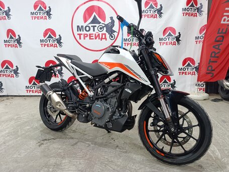 2022 KTM 390 Duke, белый, 480000 рублей, вид 1
