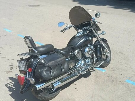 2006 Yamaha XVS650 Drag Star, чёрный, 430000 рублей, вид 3
