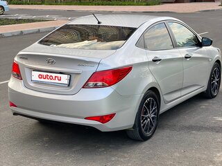 2014 Hyundai Solaris I Рестайлинг, серый, 850000 рублей, вид 4