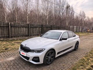2019 BMW 3 серии 320d VII (G2x), белый, 3750000 рублей, вид 1
